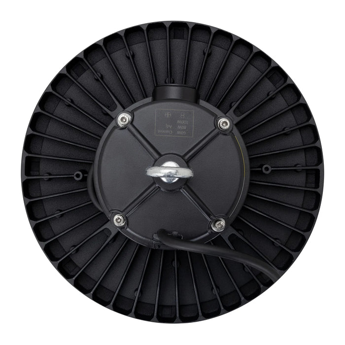 ESTEVEZ UFO 60/80/100W IP65 LED LUZ FRIA HIGH-BAY NEGRO