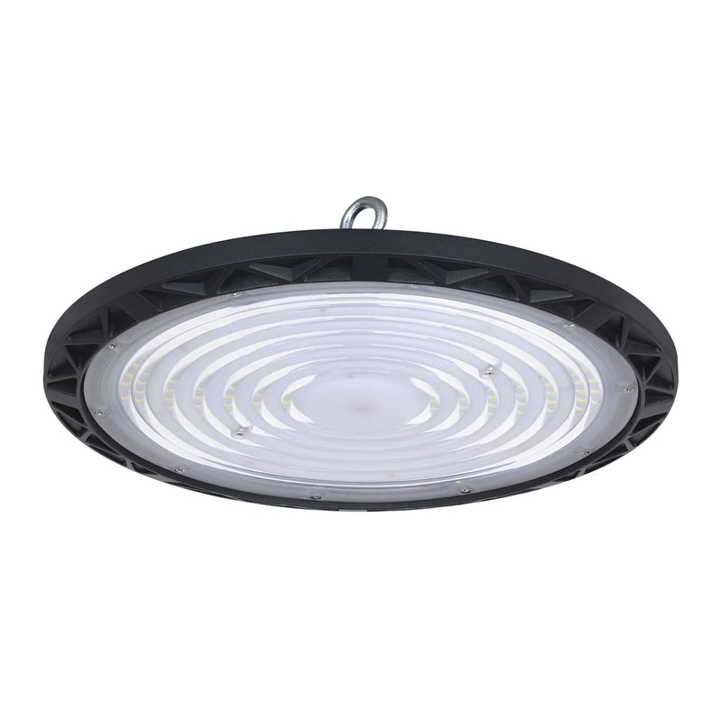 ESTEVEZ UFO 120/160/200W IP65 LED LUZ FRIA HIGH-BAY NEGRO