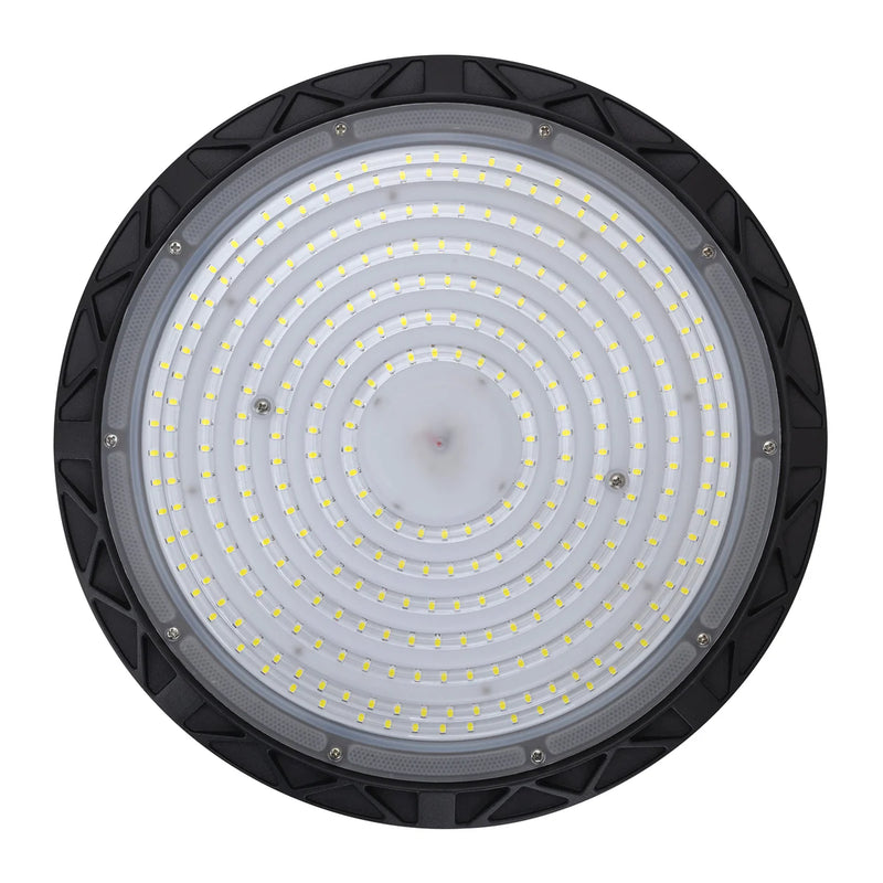 ESTEVEZ UFO 120/160/200W IP65 LED LUZ FRIA HIGH-BAY NEGRO