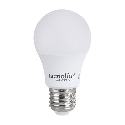 TECNOLITE FOCO A19 LED 5W100-240V3000KE27450LM NUNKI A19-LED/007/30