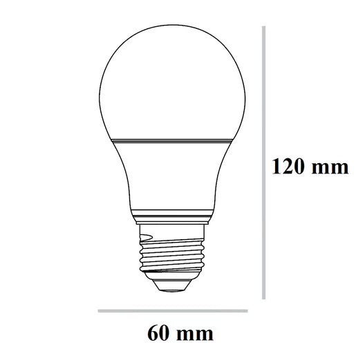 TECNOLITE FOCO A19 LED 11W100-240V3000KE27980LM LUMIA I A19-LED/012/30