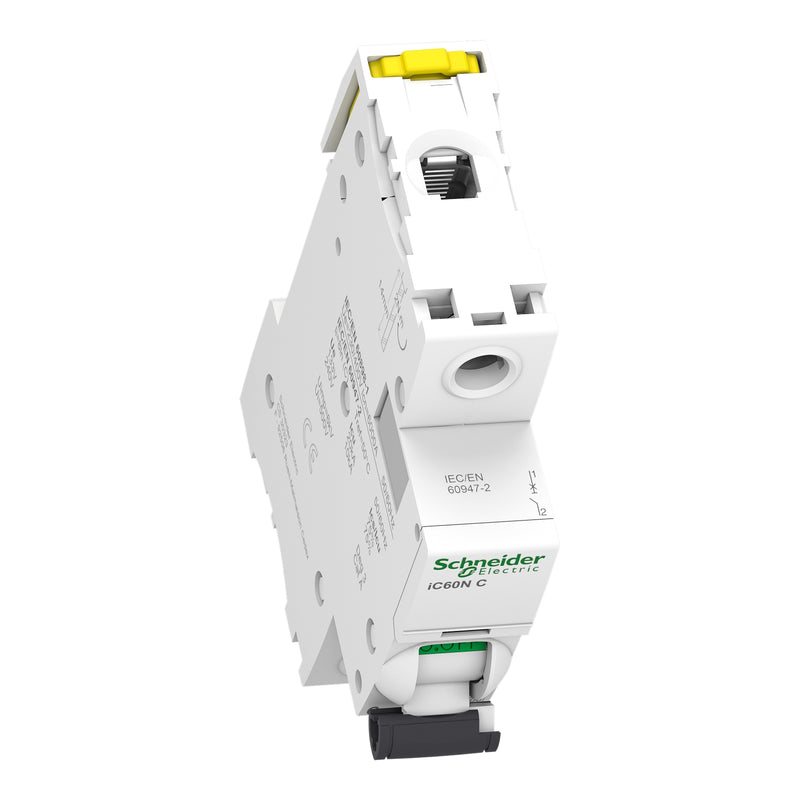 SCHNEIDER INT TERMOMAG P/RIEL 1P 10A C 6KA 440VAC 72VDC IC60N