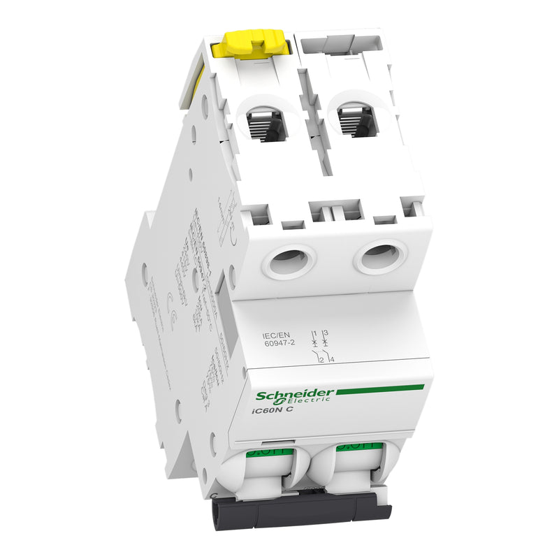 SCHNEIDER INT TERMOMAG P/RIEL 2P 16A C 6KA 440VAC 72VDC IC60N