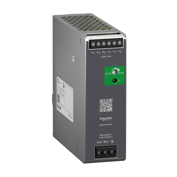 TELEMEC FUENTE DE ALIMENTACION 100-240V AC- 24V 5AMP