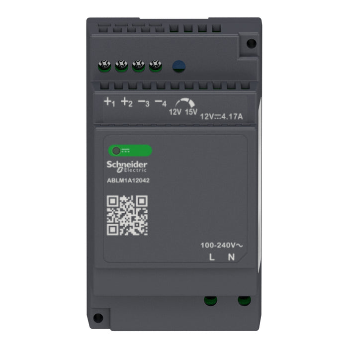 TELEMEC POWER SUPPLY 24V 2.5A MODULAR