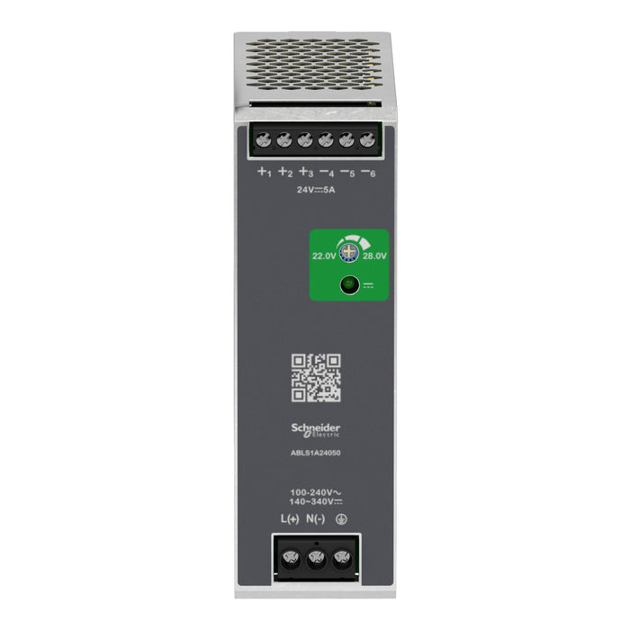 TELEMEC FUENTE DE ALIMENTACION 100-240V AC- 24V 5AMP