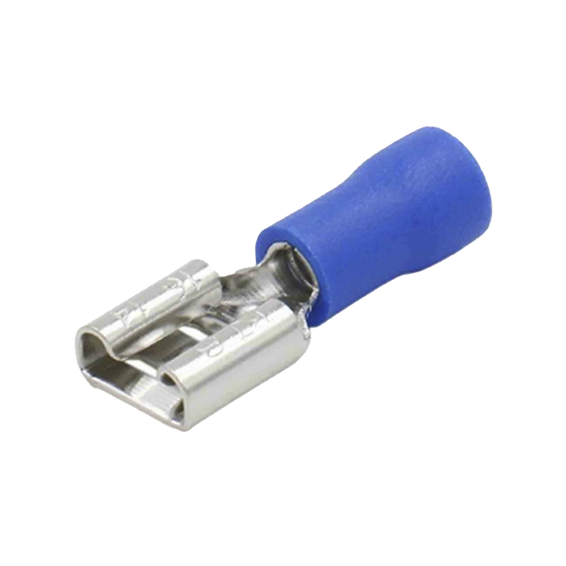 ARGOS TERMINAL HEMBRA AISLADA 250 AZUL 16-14 AWG 100PZ