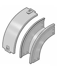 RTGAMMA CURVA VERTICAL SECCIONADA 150X75MM C/TAPA
