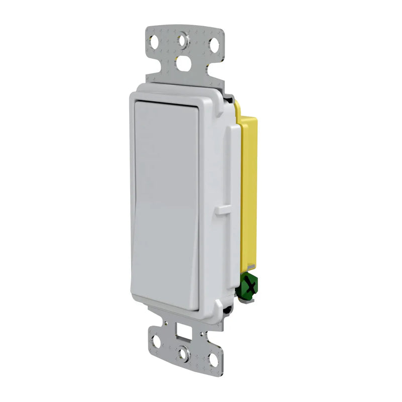 HUBBELL DECORA APAGADOR 15A 120/277V COLOR BLANCO