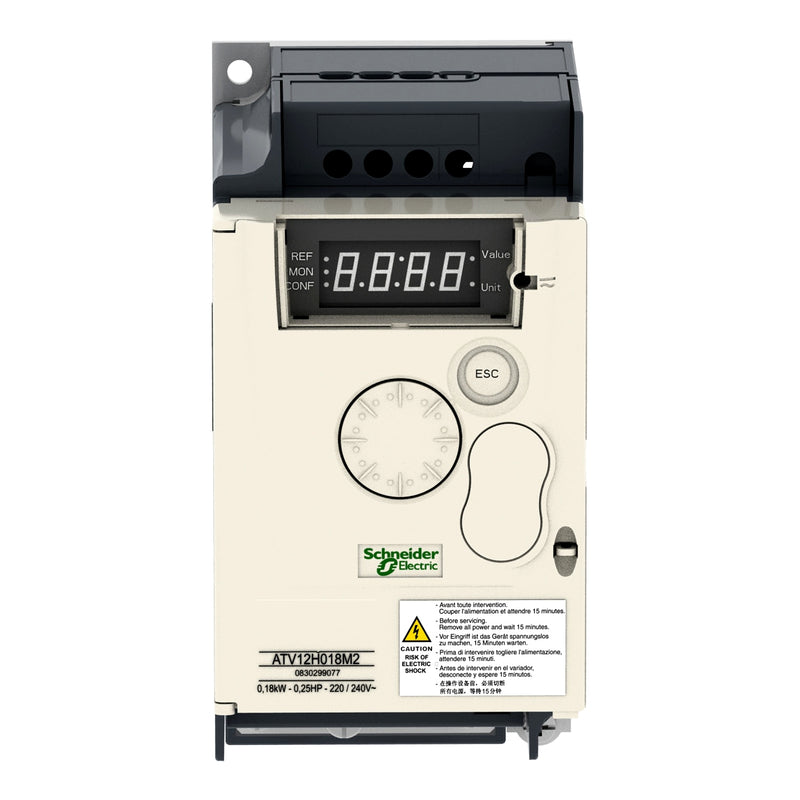 TELEMEC VARIADOR 0.5HP 230V 1F 230V
