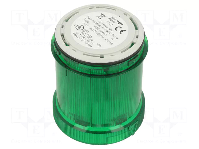 AUER YDC ECOMODUL60 LED LUZ FIJA VERDE 110/120 VAC