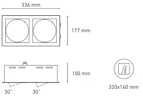 MAGG ALPHA II LED 10-30W 127V BC