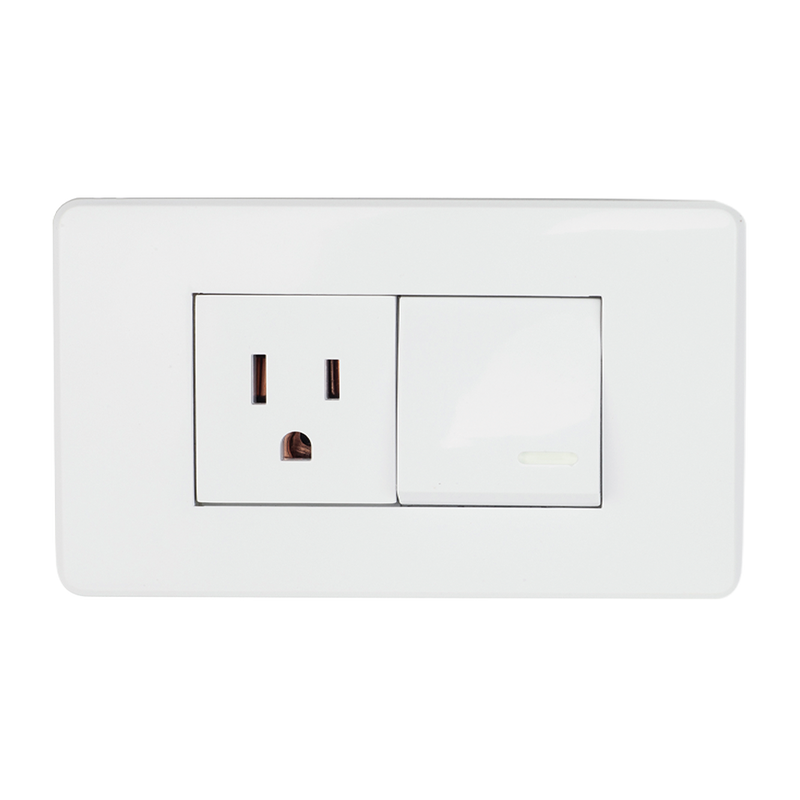 ARGOS APAGADOR Y CONTACTO CON PLACA BLANCA