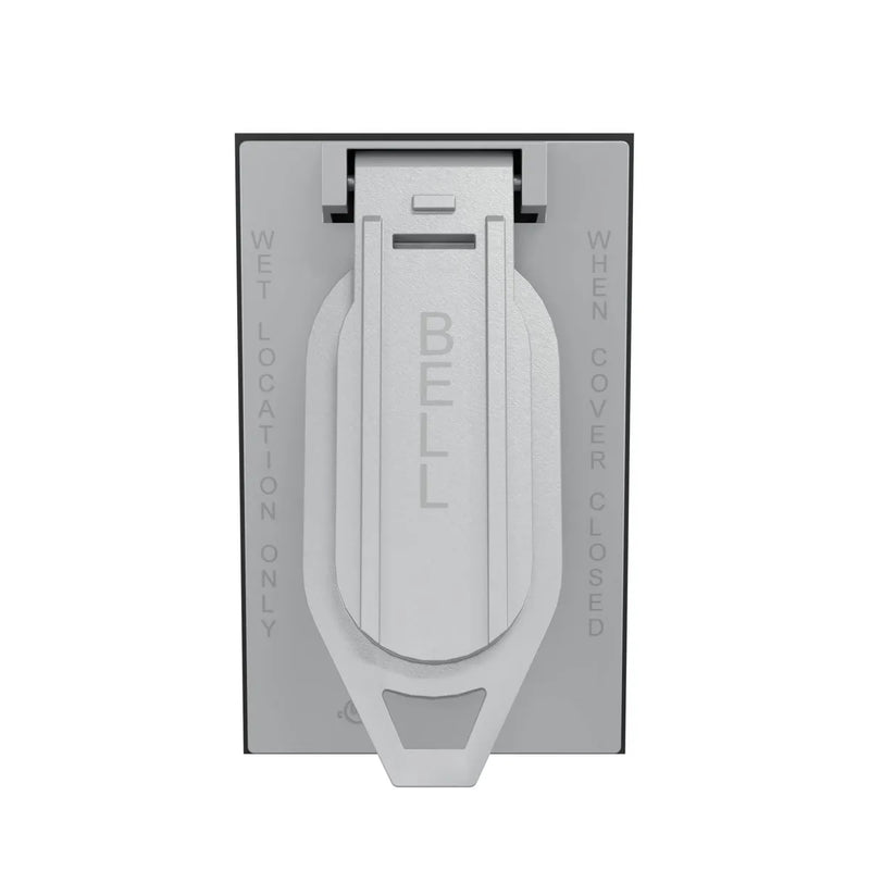 HUBBELL TAPA ALUM APA VERTICAL P/1 DUPLEX