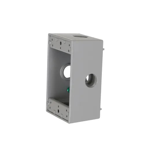 HUBBELL WP CAJA (5)1/2 PULGADAS CON SALIDA LATERAL HLES GRY