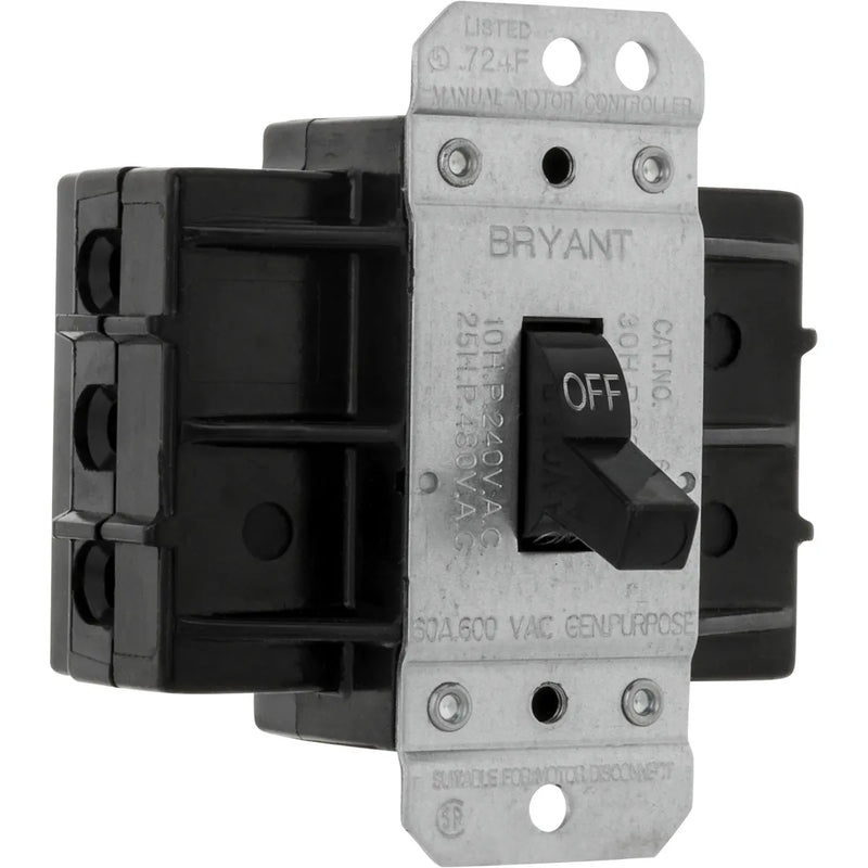 HUBBELL DESCONECTADOR 60 AMPS 3 POLOS 600V