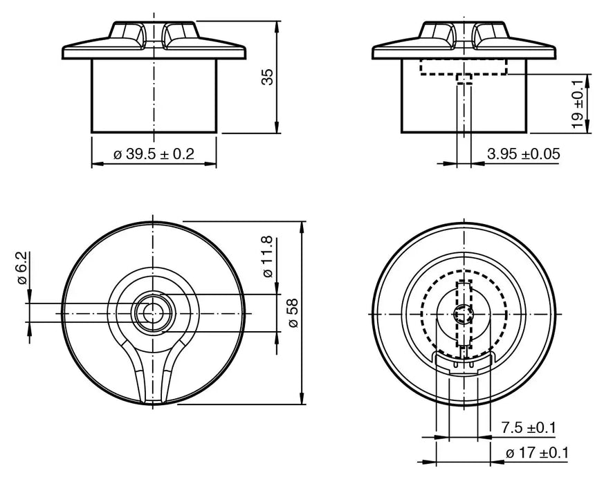 PEPPERL-FUCHS ACTUATOR BT-F130-A 199856