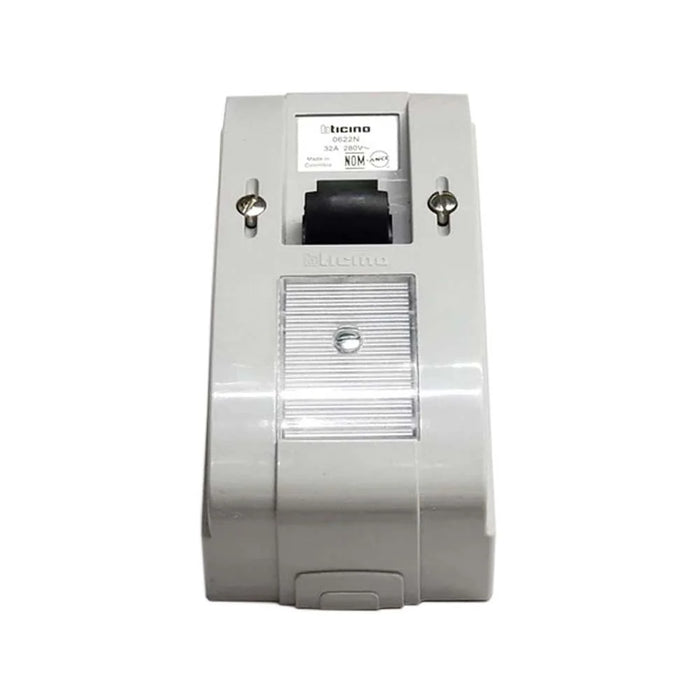 BTICINO INTERRUPTOR DE SOBREPONER 2P 1TIRO 32A
