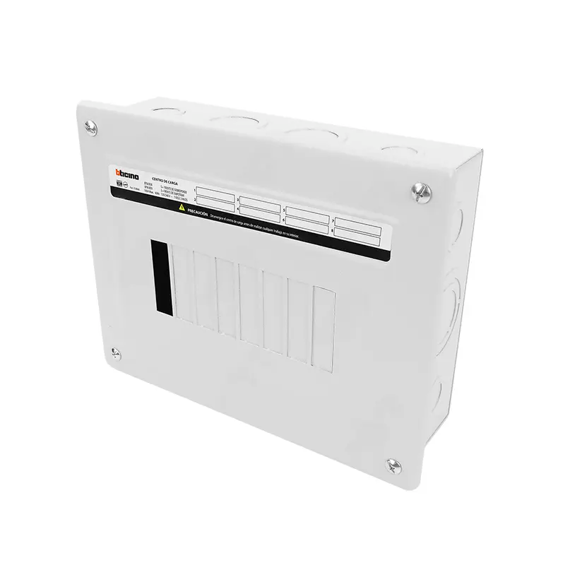 BTICINO CENTRO DE CARGA 8P 100A 120/240VAC 1F 3H 10kA SOB QOD8S
