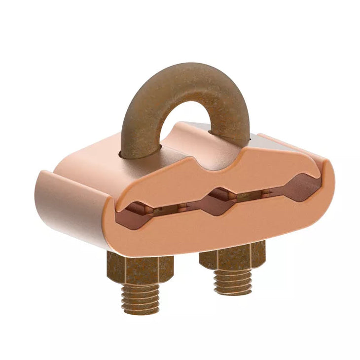BURNDY CONECTOR 3 CABLES-TUBO VARILLA 2/0S-250T