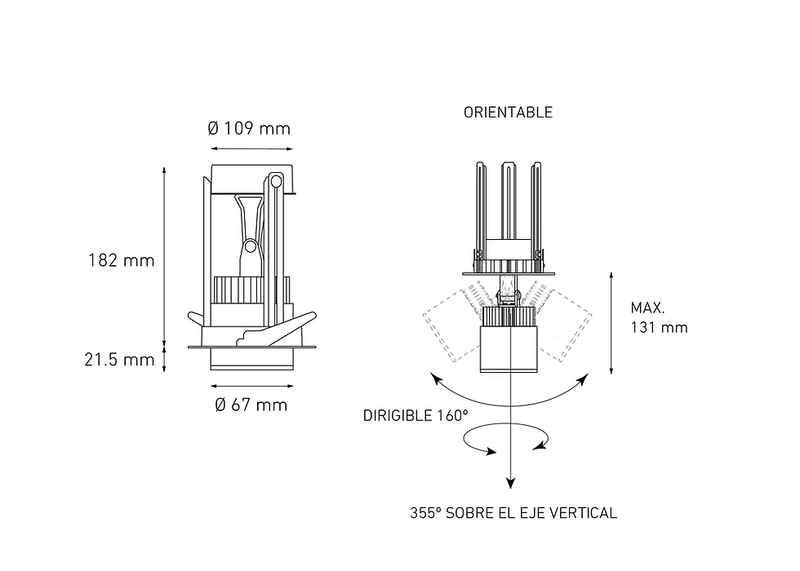 MAGG C12 E 12W 100-240V 45° 30K NG