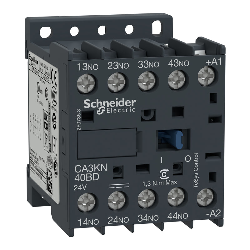 TELEMEC RELEVADORES DE CONTROL C/CONTROL EN CD 4NA-0NC