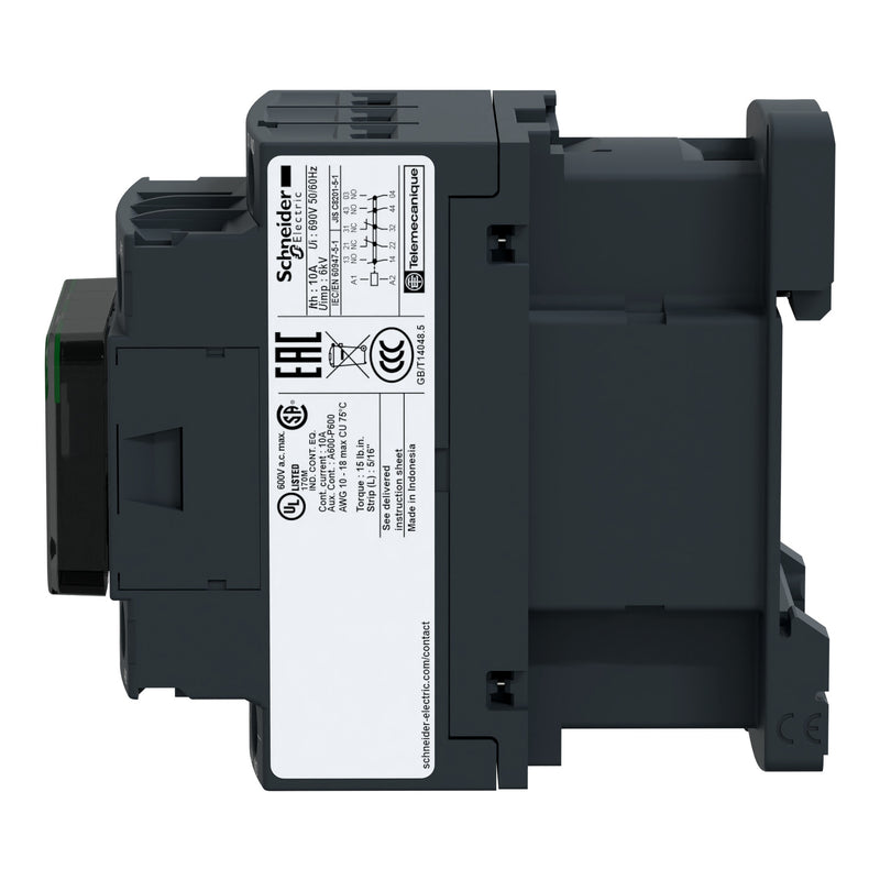 TELEMEC RELEVADOR DE CONTROL TESYS 3NA+2NC 24VCA