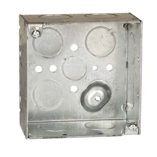 CAJA RACO CUADRADA GALV DE 3/4" 4P 2 1/8 DE PROF 231