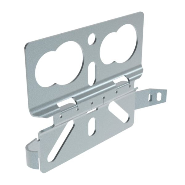 CABLOFIL SBD GS SOPORTE PARA TUBERIA 1/2 y 3/4 in - 2 SALIDAS - P