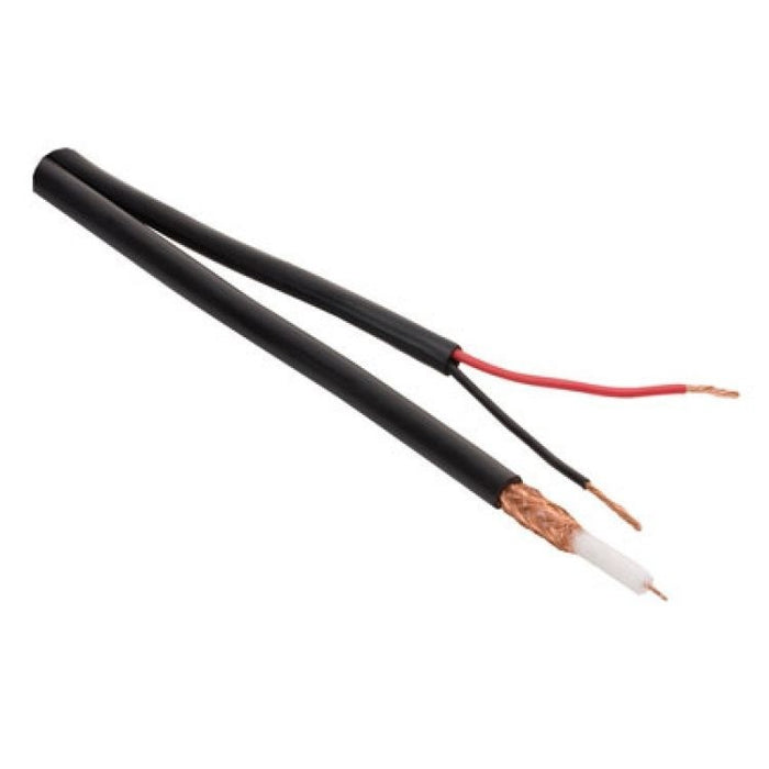 STEREN CABLE COAX RG59 C/VABLE DUPLEX P/ALIMENTACION