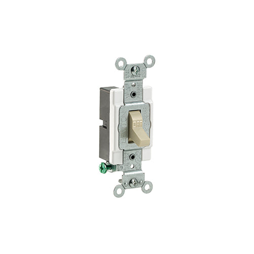 LEVITON APAGADOR DE PALANCA SILENCIOSO 1P 15AMP 120-277