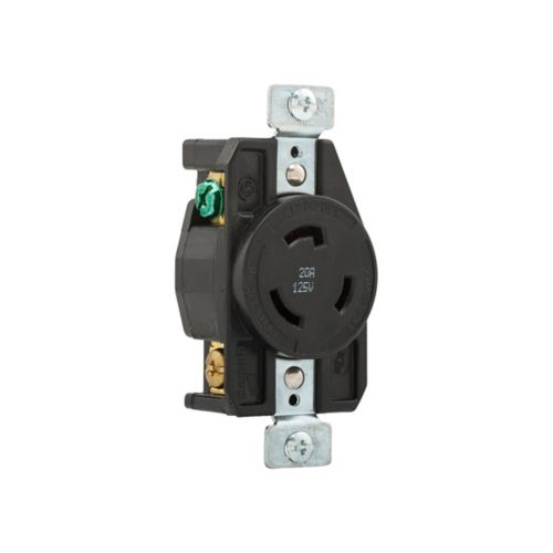 ARROW Receptáculo MVuelta 2P+T 20A 125VAC L5-20 SKU: AH6200-CWL520R
