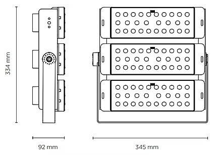 MAGG KR MOD. 300W 100-305V 60K GR AC (CRI 70)