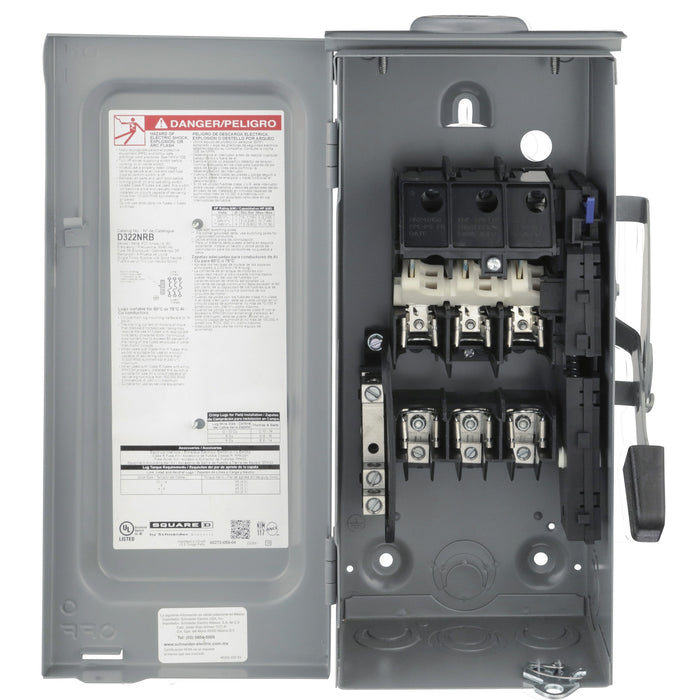 SQUARE D INT INDUSTRIAL 240VCA NEMA 3R 3X60A