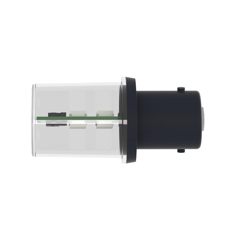 TELEMEC FOCO CON LED INTEG. VERDE BA15d 24V