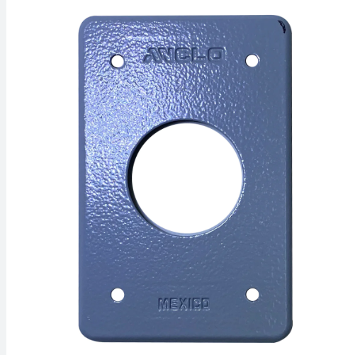ANCLO TAPA PARA CONTACTO REDONDO 40MM CAJA FS