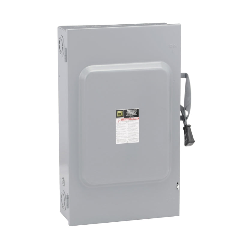 SQUARE D INTERRUPTOR NEMA SIN FUSIBLE 3P 200A 240VCA