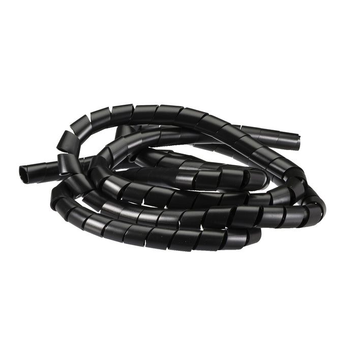 SQD CINTA HELICOIDAL EXTERIOR 19MM X 1" 2MT NEGRA 12-40 16AWG