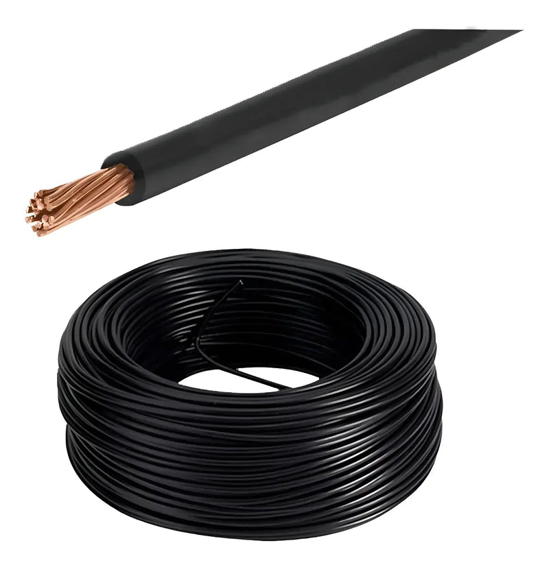 ARGOS CABLE AUTOMOTRIZ CAL. 12 AWG ROLLO NEGRO