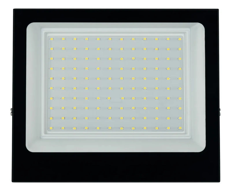 ESTEVEZ FLOOD PROYECTOR 100W LED LUZ FRIA   REFLECTOR NEGRO