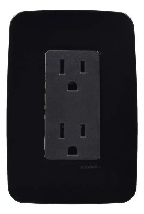 ORIGEN CONTACTO DUPLEX 2P T AISLADACON PLACA NEGRA