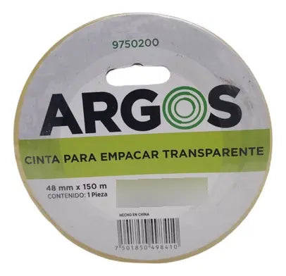 ARGOS CINTA TRANSPARENTE P/EMPACAR 150M