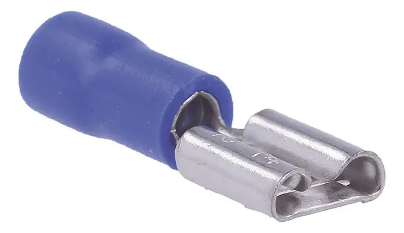 ARGOS TERMINAL HEMBRA AISLADA 250 AZUL 16-14 AWG 100PZ