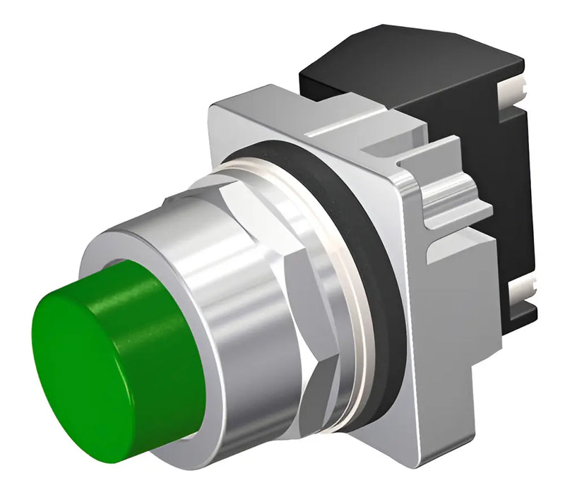 SIEMENS 30mm BOTON VERDE NO RASANTE COMP