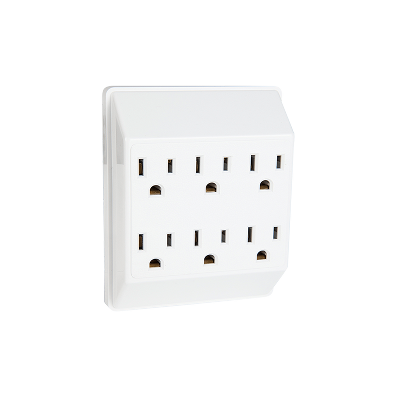 ARGOS DERIVADOR 6 TOMAS ATERRIZADAS 127V 60HZ 1875W