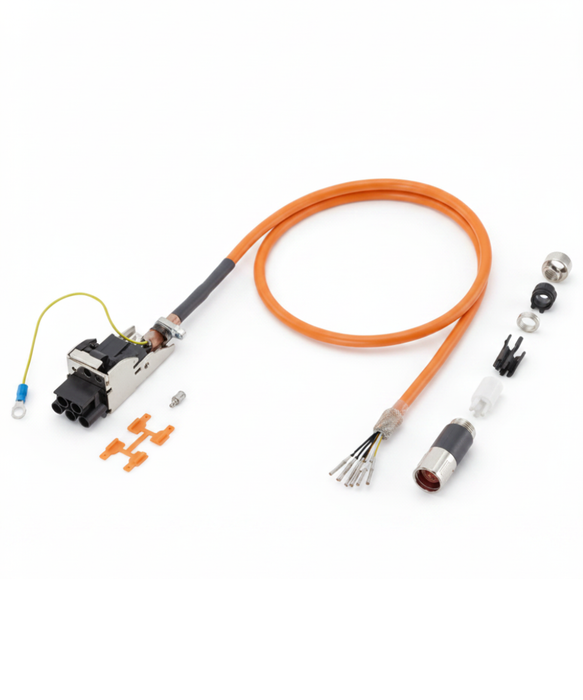 POWE CABLE PRE-ASSEMBLED TYPE: 6FX50.2-5CN64 4X10 C SPEED CONNECT