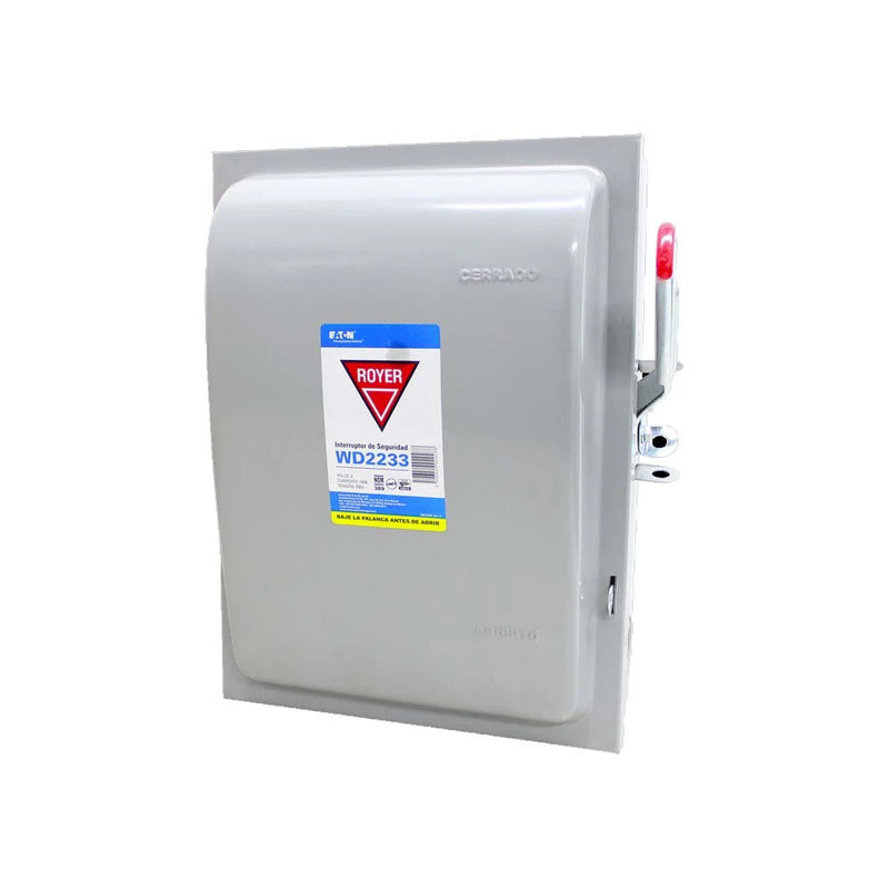 ROYER INTERRUPTOR DE SEGURIDAD 3X100A 250V