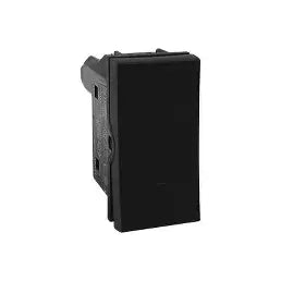 MODUS PRO PULSADOR 10A 127-277V 1 MOD (TIMBRE) NEGRO MATE
