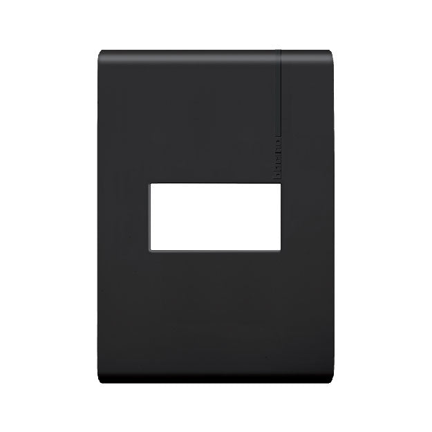 MODUS PRO PLACA 1 MODULO NEGRO MATE