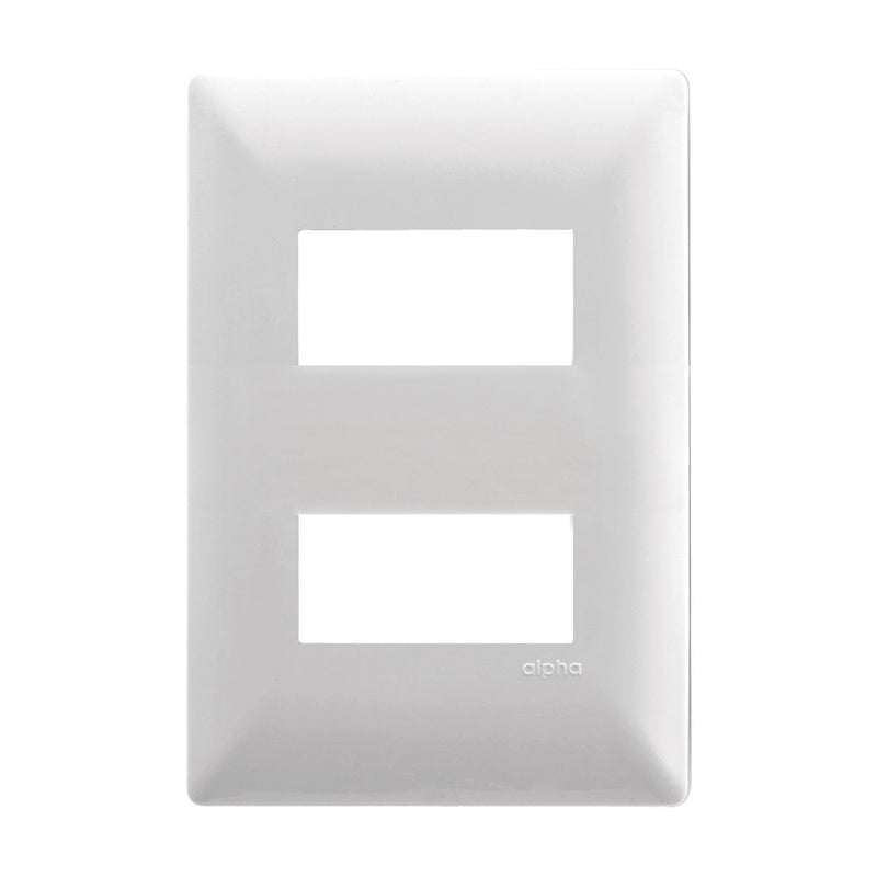 ESTEVEZ PLACA 2 VENTANAS SILVER
